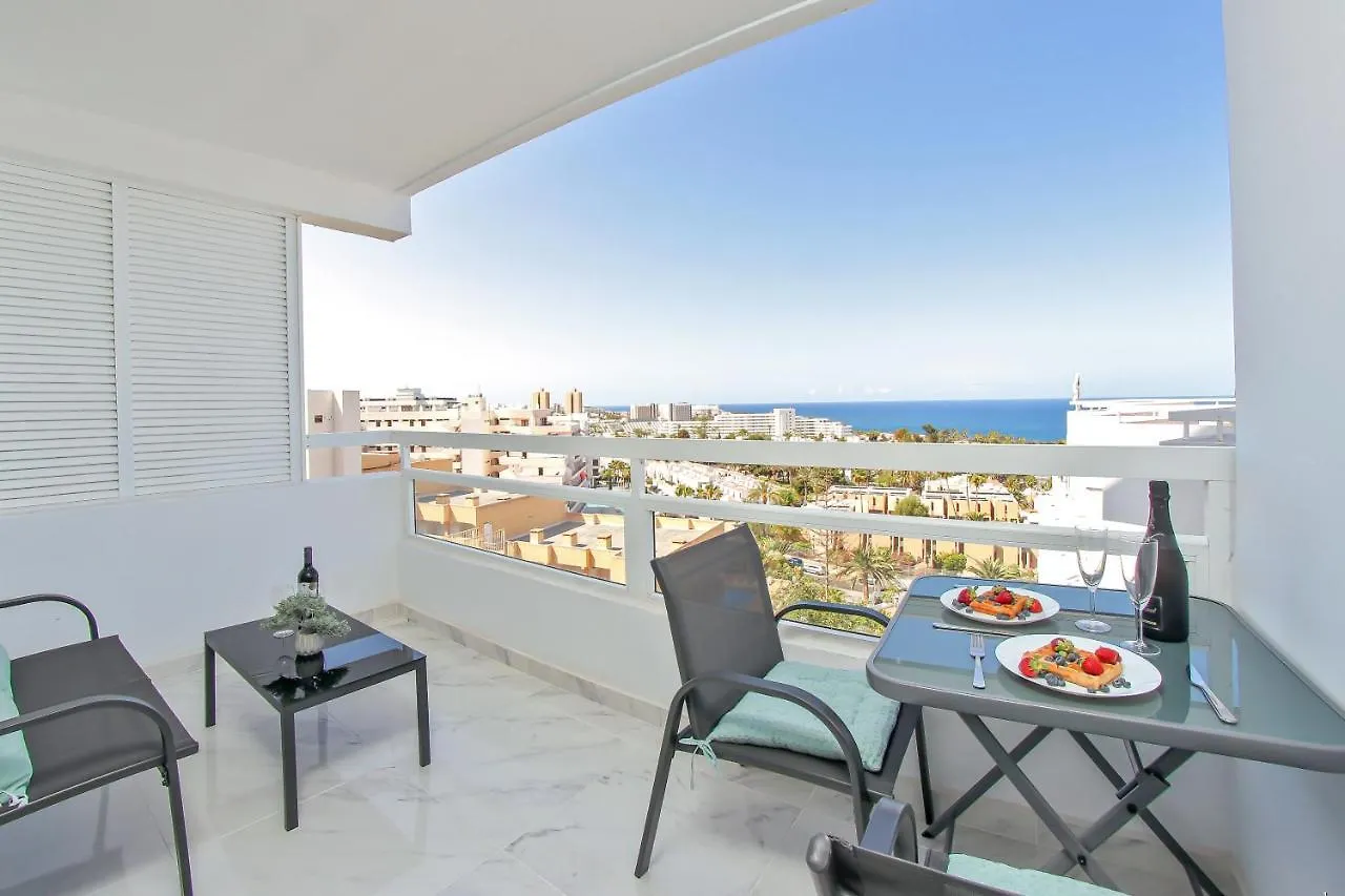 Modern Studio With A Sea View And Pool Access Ponderosa 801 Playa de las Americas  0*, Playa de las Americas (Tenerife) Spain