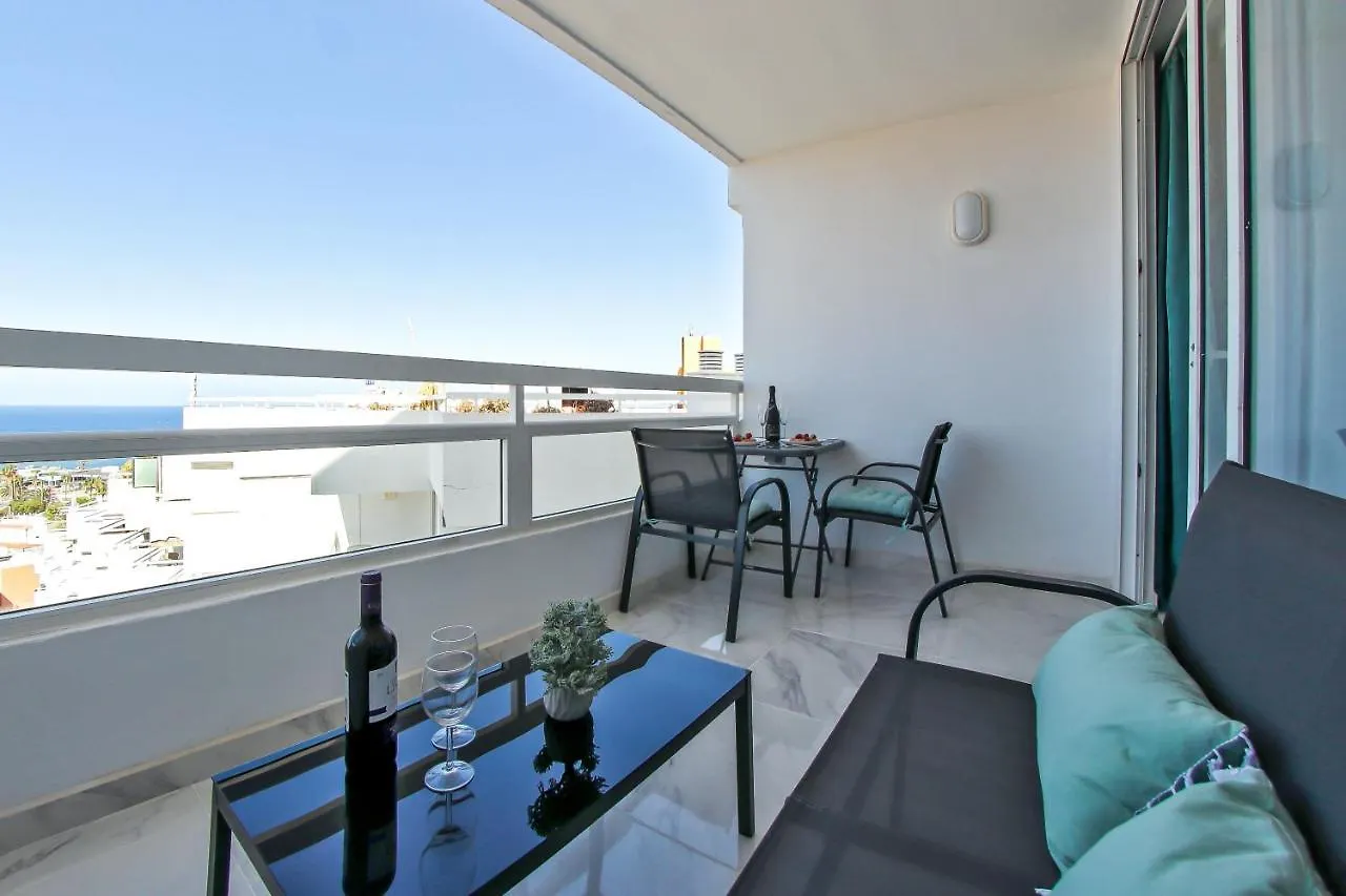 Apartment Modern Studio With A Sea View And Pool Access Ponderosa 801 Playa de las Americas  Spain